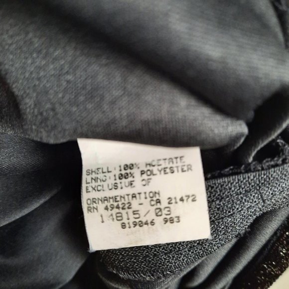 HP⭐ Scott McClintock Lace Black Sundress Size 8 - Picture 4 of 5